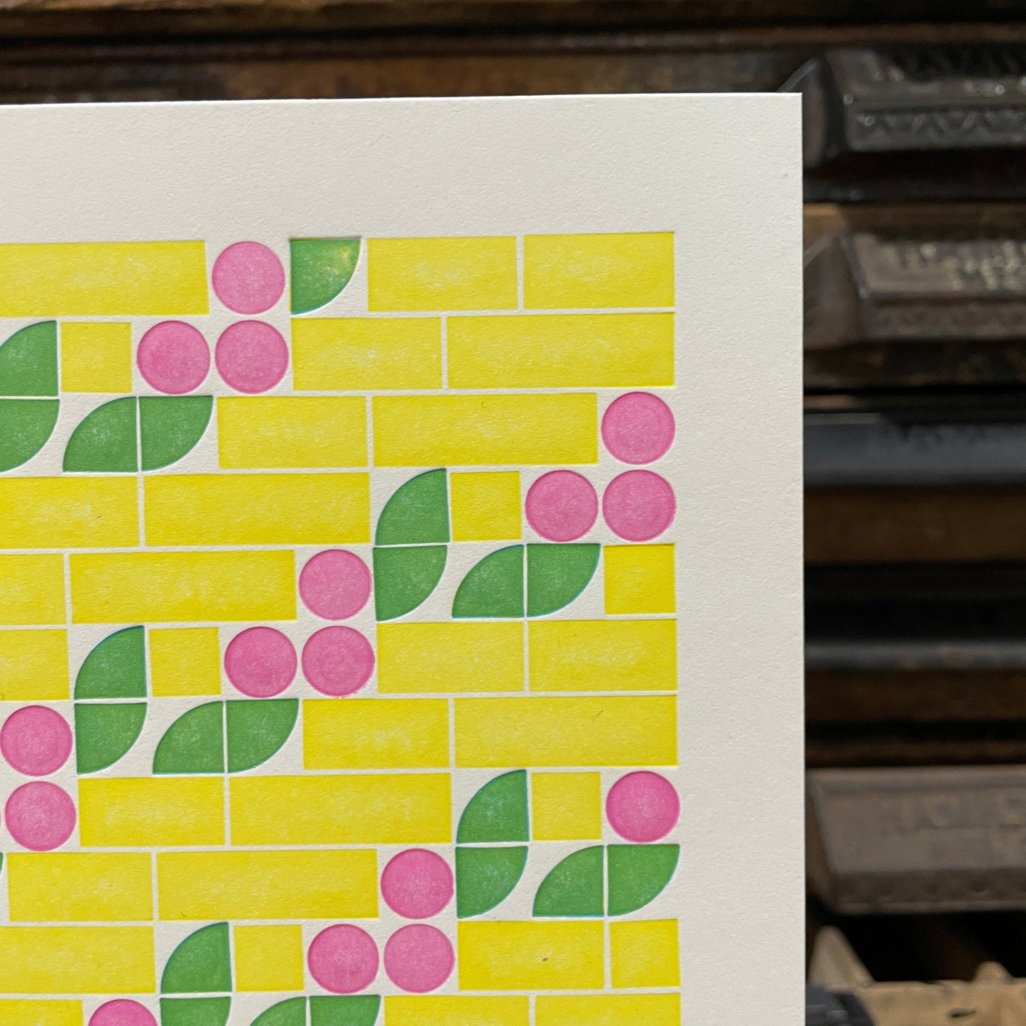 Wishing You A Bloomin’ Great Christmas - Letterpress Card