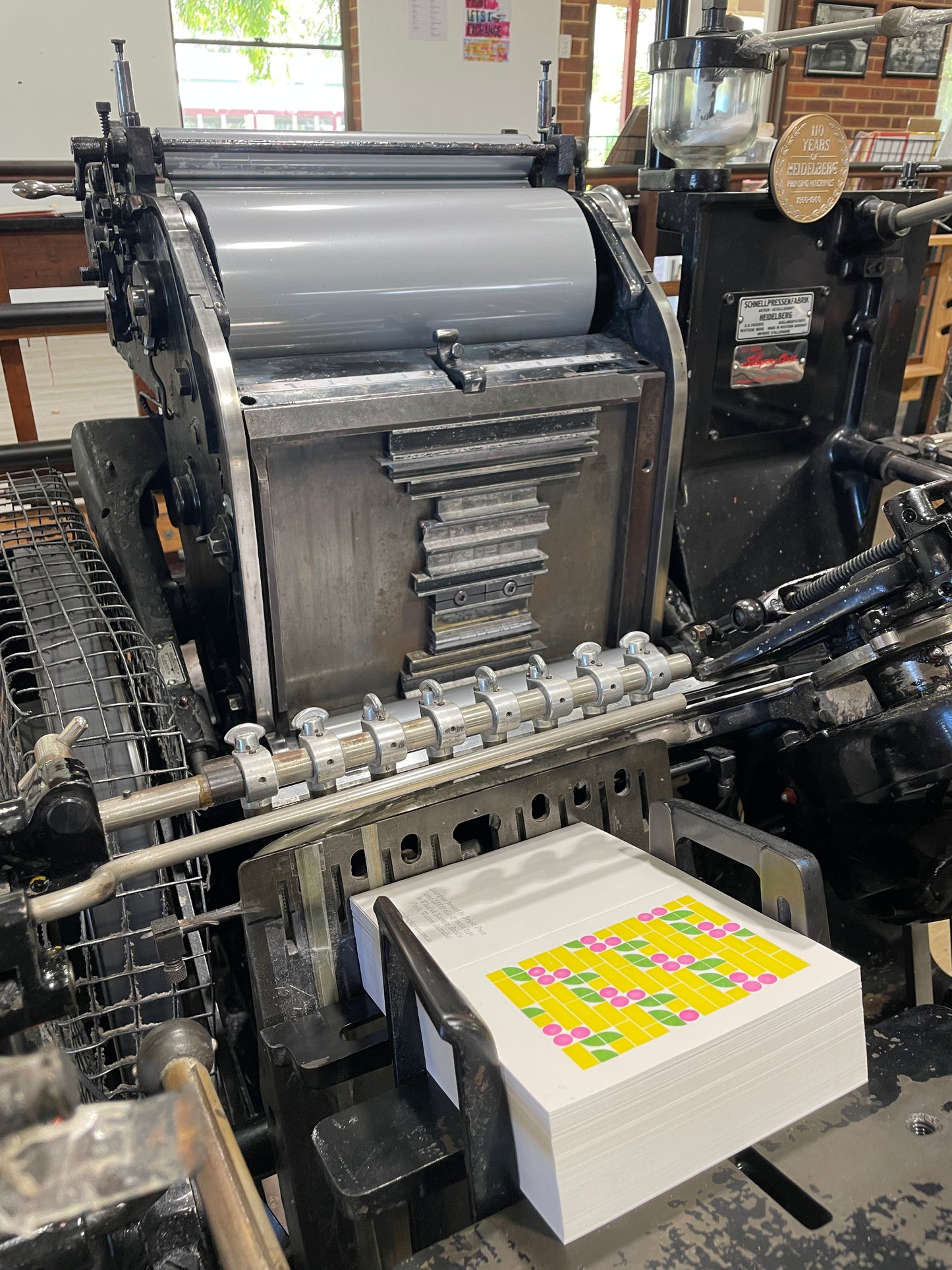 Wishing You A Bloomin’ Great Christmas - Letterpress Card