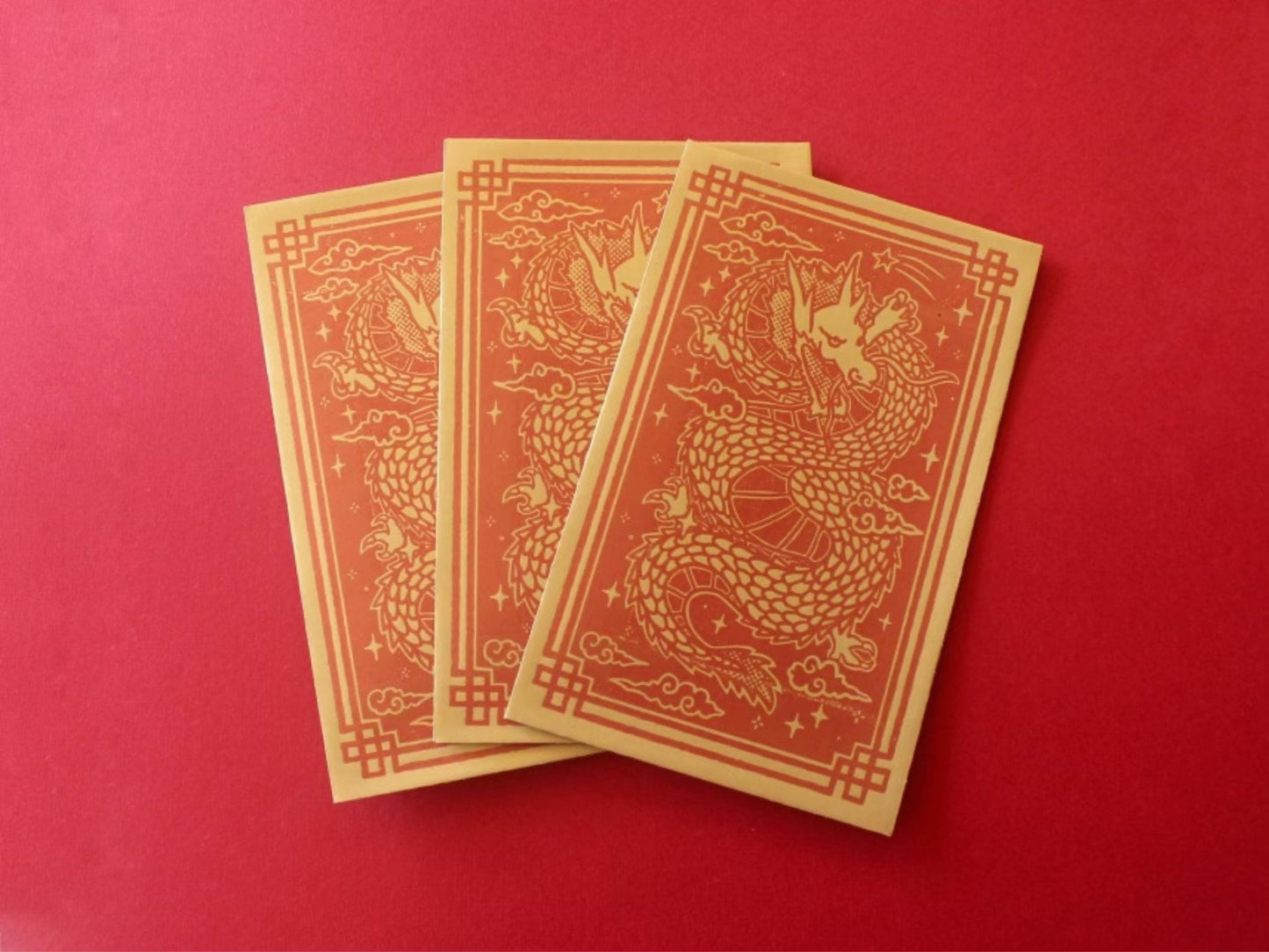 Year of the Dragon Red Envelope // Pack of 5 Envelopes // Banksia Creative x Bright Press