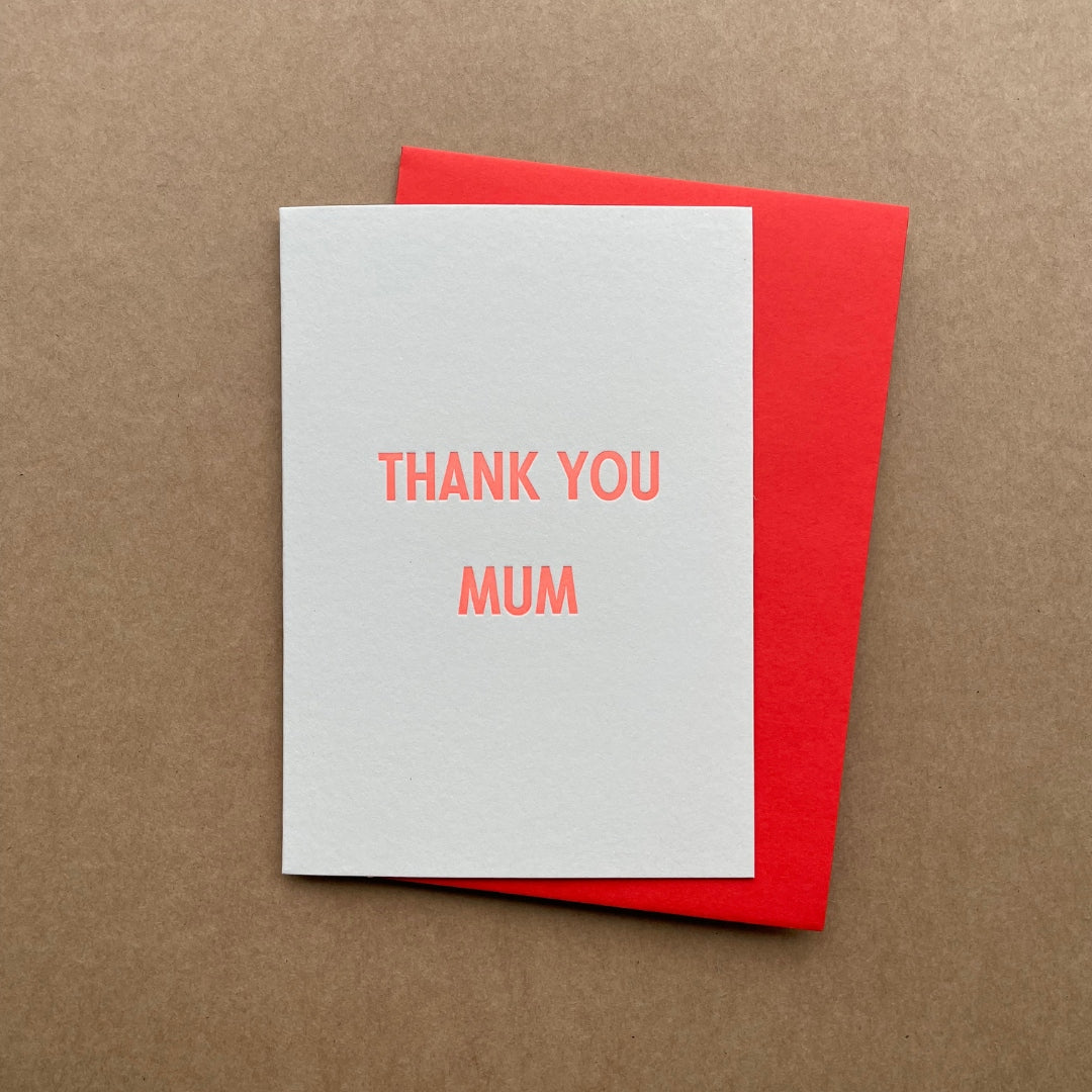 Thank You Mum card