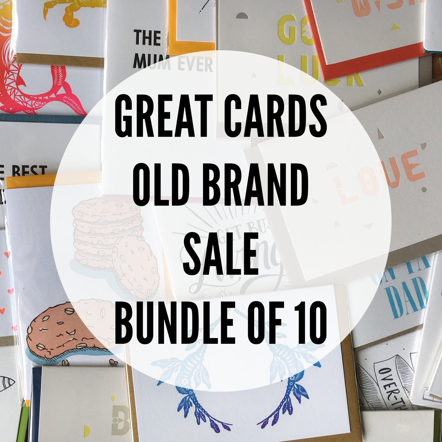 Great-Cards-Old-Brand Sale Bundle of 10 Cards
