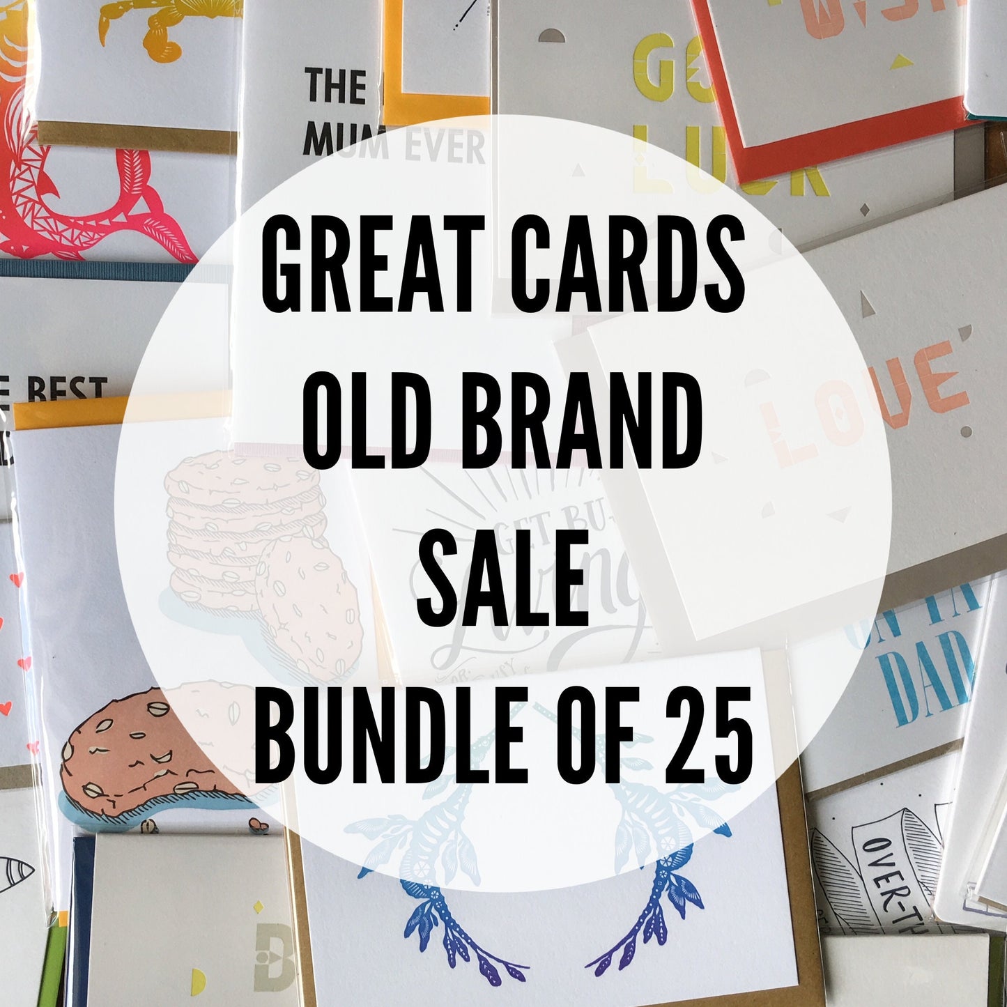 Great-Cards-Old-Brand Sale Bundle of 25 Cards and Paper Goods